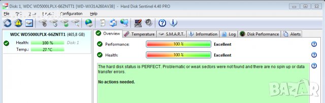 +Гаранция Твърд диск хард диск за лаптоп HDD 500GB 2.5" инча hard disk, снимка 4 - Части за лаптопи - 37262231