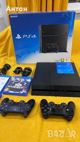 PlayStation 4 500 gb като нов!, снимка 3 - PlayStation конзоли - 39015193