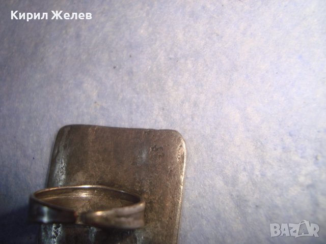 СТАР ПОСРЕБРЕН МЕДЕН ХИПАРСКИ СТИЛ РЕГУЛИРУЕМ АРТ ПРЪСТЕН 27091, снимка 10 - Пръстени - 37420154