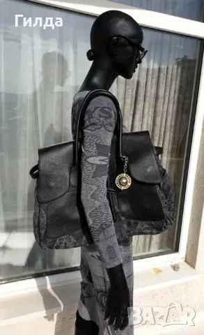 чанта Gianfranco Ferre естествена кожа налична, снимка 12 - Чанти - 47917306