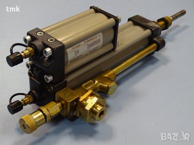 пневмохидравличен актуатор Hunger Pneumatik, снимка 2 - Резервни части за машини - 35032865