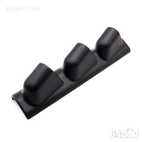 Промо Стойка за измервателни уреди 52мм ТРОЙНА за колонка табло тунинг, снимка 4 - Аксесоари и консумативи - 43379630