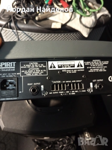 POVER MIXER SPIRIT SAYND KRAFT, снимка 5 - Ресийвъри, усилватели, смесителни пултове - 53095785