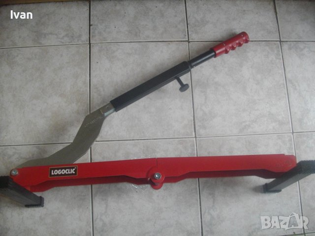 Нова Немска Гилотина За Рязане Ламиниран Паркет/Ламинат-800мм-LOGOLIC/600мм-MEISTER-Професионална, снимка 12 - Други инструменти - 37122933