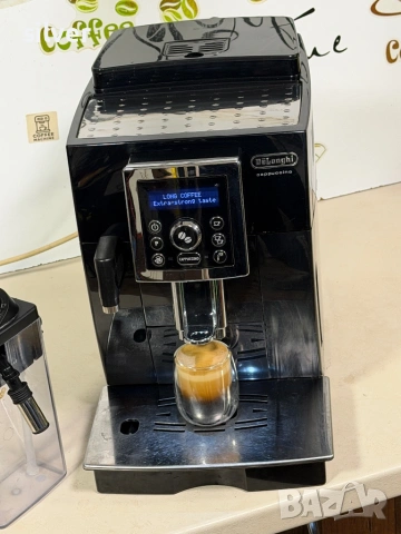 Кафемашина кафе автомат delonghi cappuccino с гаранция, снимка 3 - Кафемашини - 53449119