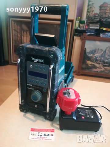 makita radio с батерия и зарядно 1604211117, снимка 7 - Радиокасетофони, транзистори - 32568839