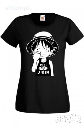 Дамска тениска One Piece 01,Анимация,игра,Празник,Повод.