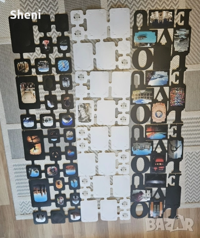 3 броя пана за стена за общо 80 броя снимки , снимка 3 - Декорация за дома - 52805261