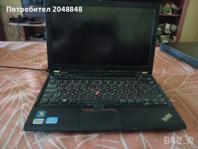 Продавам Lenovo ThinkPad X230 – бизнес лаптоп, за ремонт или части., снимка 3 - Лаптопи за дома - 53431411