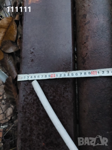Профил дължина 3,80м. Става за удължаване на вилици много здрав и масивен дебелина 8мм. , снимка 11 - Индустриална техника - 52501758