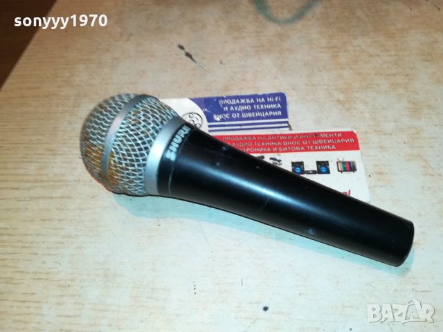 SHURE PG58-ORIGINAL FROM GERMANY 2911211104, снимка 3 - Микрофони - 34962744