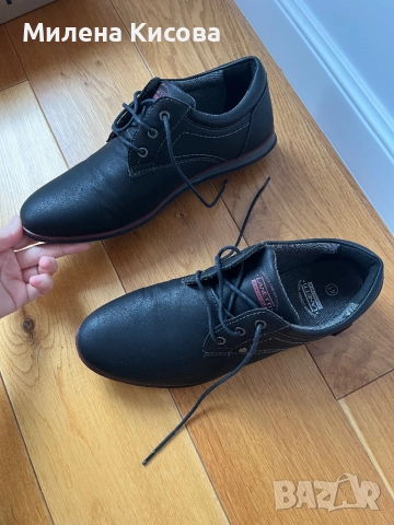 Нови мъжки кожени обувки 41, снимка 6 - Ежедневни обувки - 52908422