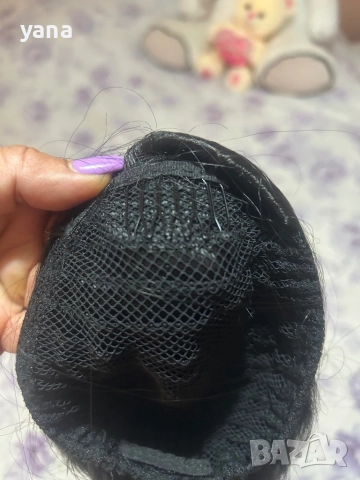 Естествена опашка -200 гр -70 см, снимка 5 - Аксесоари за коса - 52568809