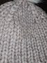 Разкошна дамска ръчно плетена зимна шапка с помпони, снимка 4
