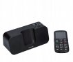 Мобилен телефон MaxCom MM740, Dual SIM, Black + док блутут колонка за зареждане с FM радио, снимка 9