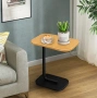 Многофункционална C-образна масичка за кафе, за хол и спалня, снимка 6