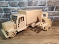 Комплект дървени модели - Мотокар и Хладилен камион – Craft Camp, снимка 2