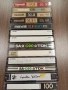Лот от 13 бр хромни аудио касети Maxell XL II 60/90/100 SX II 60 XL II S60/90 TDK SA 90/SA-C90/SA-X, снимка 1
