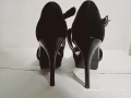 Черни обувки на висок ток, снимка 8