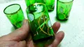 стари стъклени чаши чашки , снимка 4