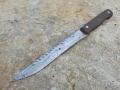Стар Кован Нож за Клане , снимка 4