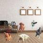 6 бр Малки малко кученце куче пластмасови пластмасова фигурка фигурки играчка и украса за торта, снимка 1 - Фигурки - 32612403