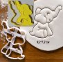 Сладко бебе слонче слон пластмасов резец форма фондан тесто бисквитки