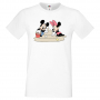 Мъжка тениска Mickey & Minnie 4 Подарък,Изненада,Рожден ден