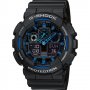 НОВ ЧАСОВНИК CASIO G-SHOCK GA-100-1A2 КАСИО GA-100-1, снимка 1 - Мъжки - 27895372