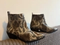 Кожени боти със змийски мотиви, снимка 5