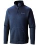 Columbia Mens Great Hart Mountain Ii Half Zip Carbon Heather - страхотна мъжка блуза КАТО НОВА