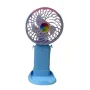 Цветен мини вентилатор с USB зареждане, снимка 4