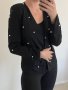 Дамско сако с перли, размер С-М, снимка 1 - Сака - 40598966