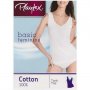 Playtex S,M,L бели женски 100% памучни потници памучни корсажи с дантела женско памучно бельо, снимка 1