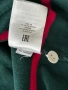 GANT fine knit lambswool striped rugby polo in green L, снимка 9