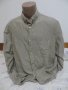 Мъжки ризи с дълъг ръкав с лен H&M, снимка 1 - Ризи - 27444625