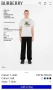 тениски burberry moschino , снимка 12