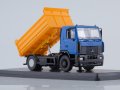 МАЗ-5550 самосвал 2008 - мащаб 1:43 на SSM моделът е нов в PCV дисплей-кейс, снимка 5