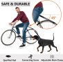 Каишка за кучета без ръце за велосипед, подходяща за упражнения и обучение