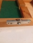 кутия за индикаторен часовник микрометър дървена немска к0119, снимка 5
