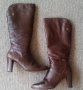 Дамски ботуши в кафяво., снимка 5