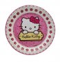 Hello Kitty Коте Кити 8 бр големи парти чинии чинийки, снимка 1 - Чинии - 38184415
