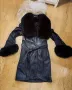 Палто естествена кожа и естествен косъм , снимка 1