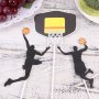 Баскетболен кош Баскетболисти играчи картонени топери украса торта мъфини парти рожден ден баскетбол, снимка 2
