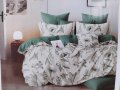 👉 Луксозен двулицев спален комплект от сатениран памук , снимка 5