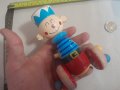 Стара соц дървена играчка, човече, снимка 3