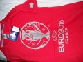 Оригинална Спортна дамска тениска р-р М Л Адидас ЕВРО Adidas Euro 2016, снимка 2