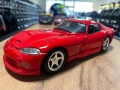 Метална колекционерска колички BBURAGO DODGE VIPER SRT 1:18, снимка 1