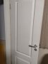 Бяла интериорна врата и каса, снимка 1 - Интериорни врати - 43763634