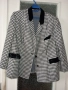 Дамски костюм – пола и сако за едри дами  /пипитен/, снимка 3